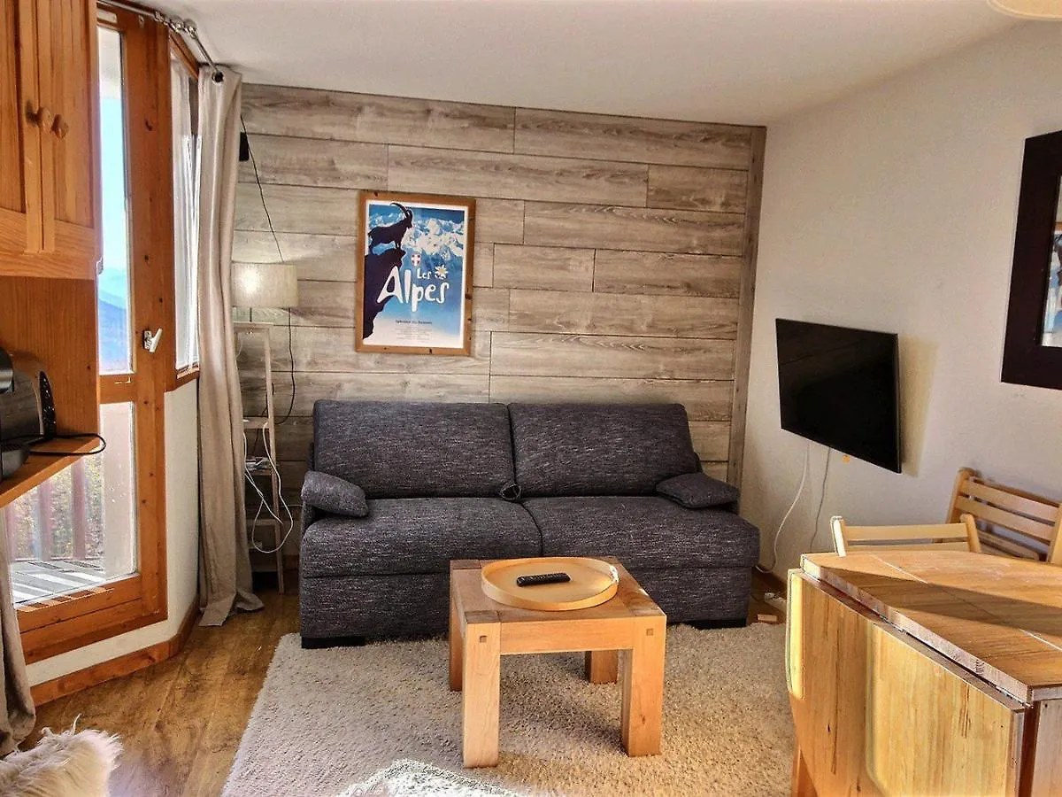 Apartment Charmant 2 Pieces Avec Balcon, Proche Pistes Et Commerces A Vallandry - Fr-1-411-887